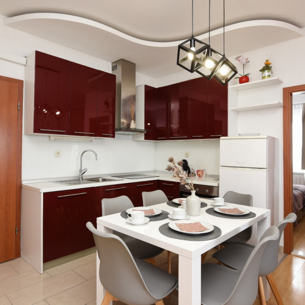 Kitchen, Apartmani Amari, Apartments Amari Starigrad Paklenica, at the foot of Velebit with sea view Starigrad